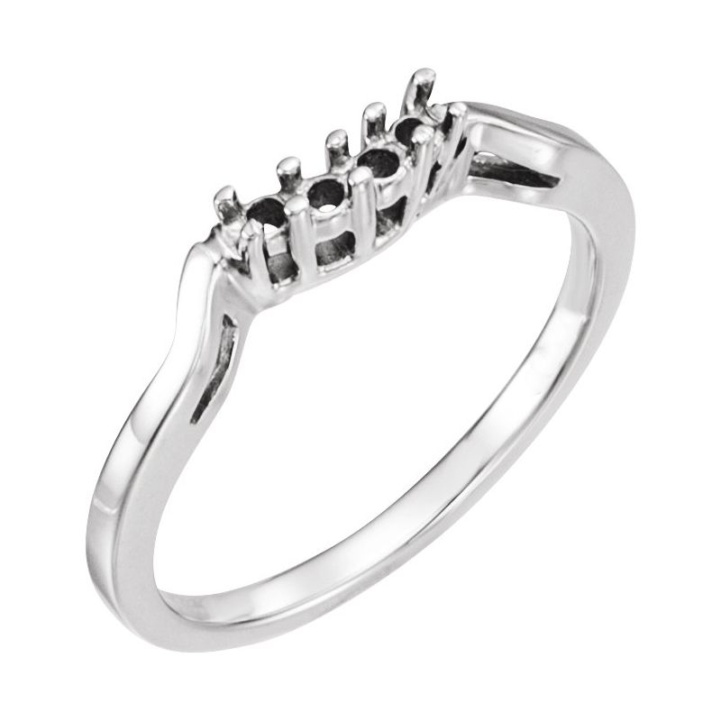 Accented Engagement Ring or Band