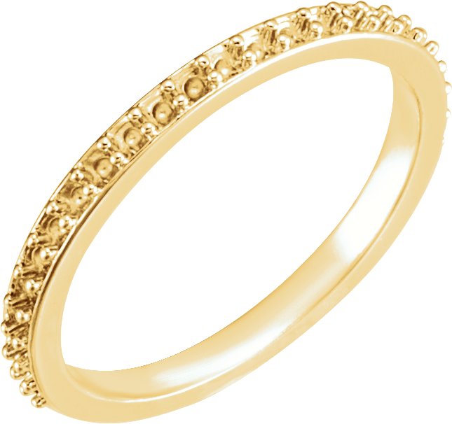 Accented Engagement Ring or Band