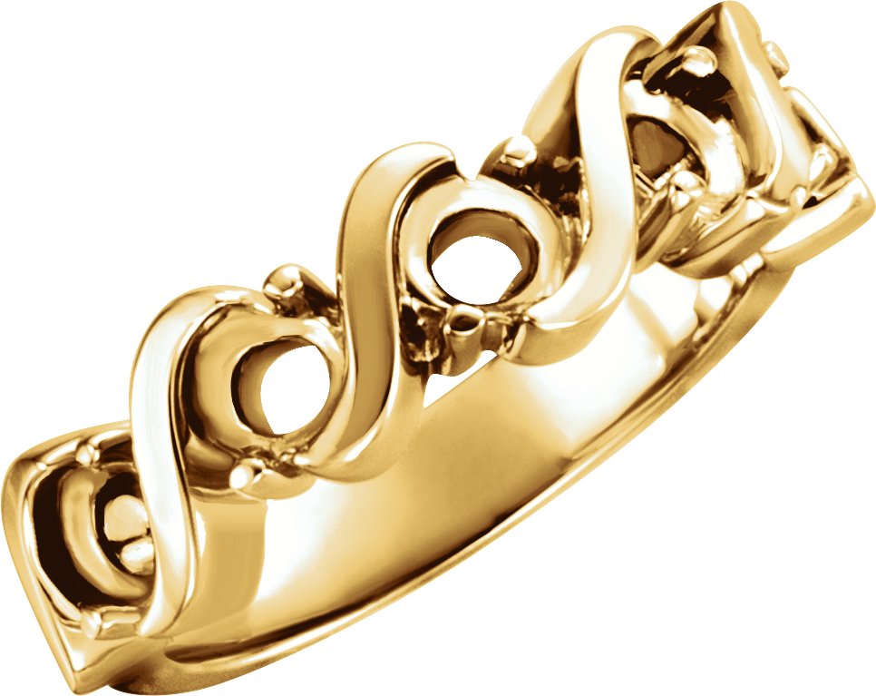 Five-Stone Anniversary Band