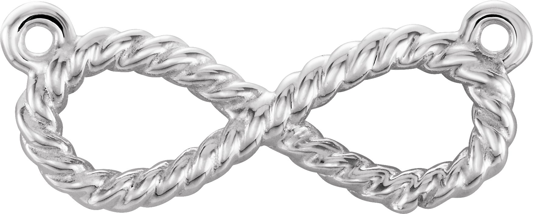 Rope Infinity-Inspired Necklace or Center