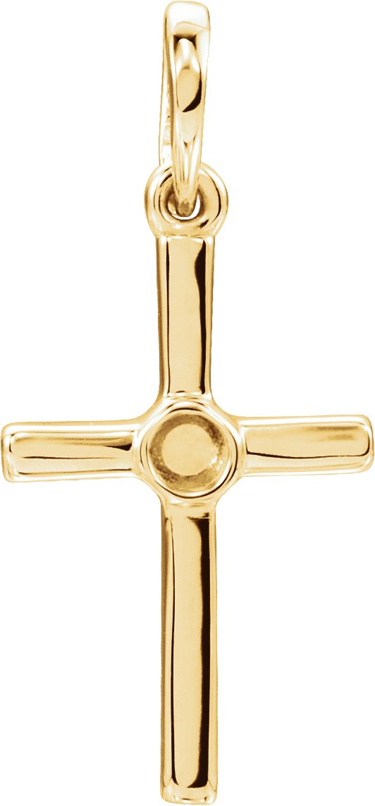Pearl Cross Pendant