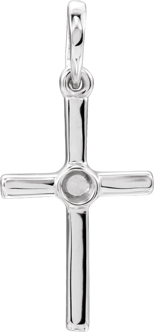 Pearl Cross Pendant