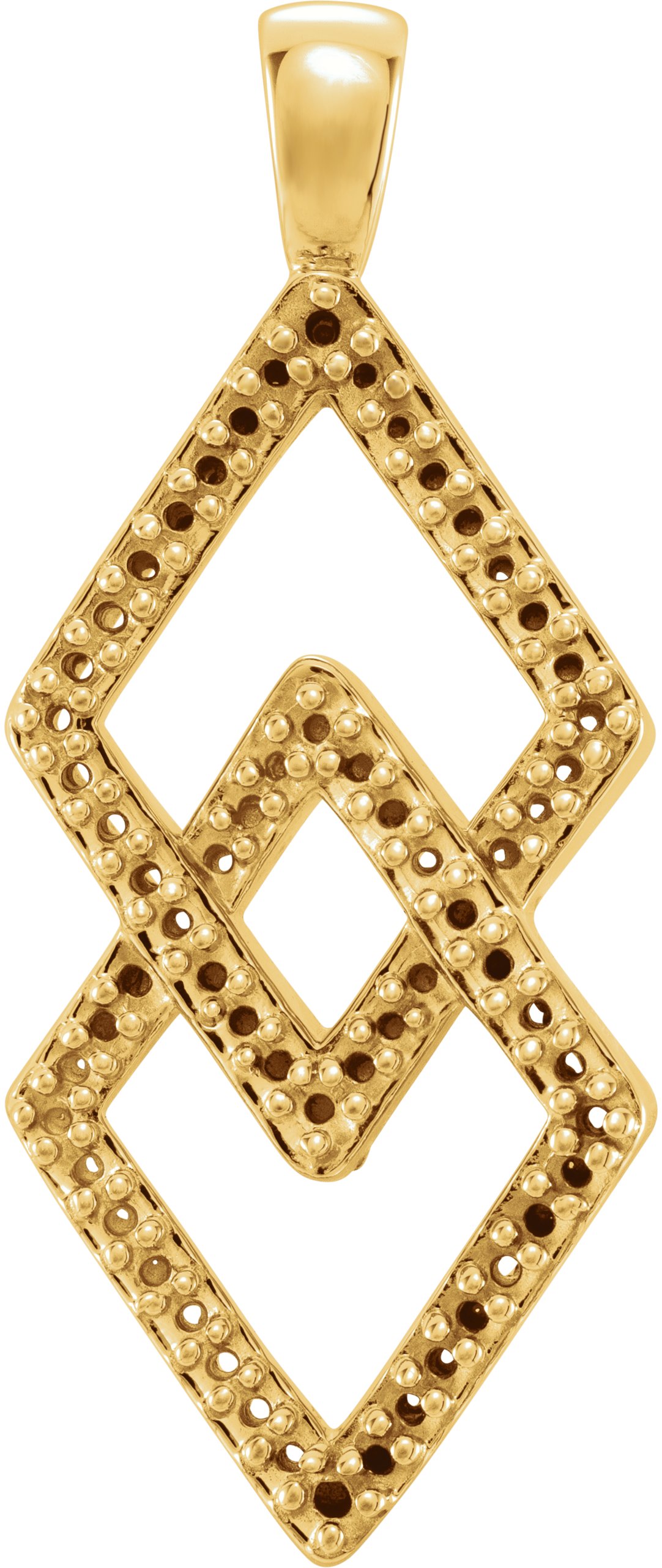 Accented Geometric Pendant