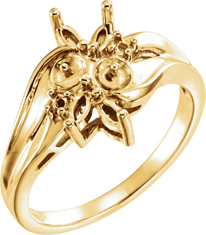 Accented Pearl Ring