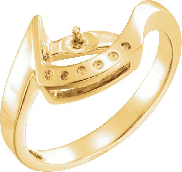 Accented Pearl Ring