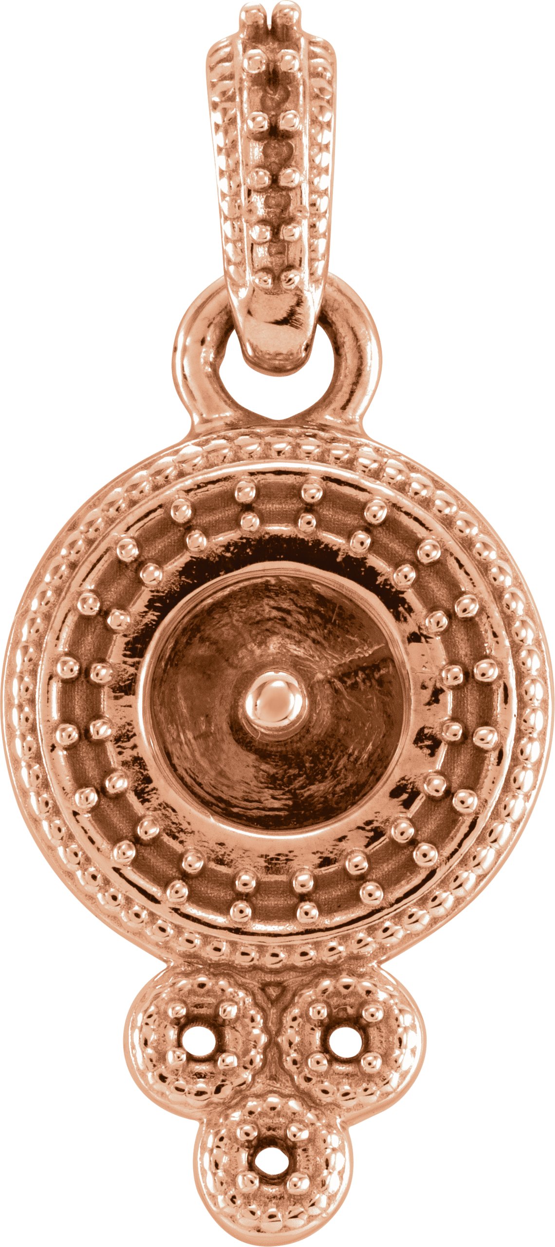 Halo-Style Pearl Pendant