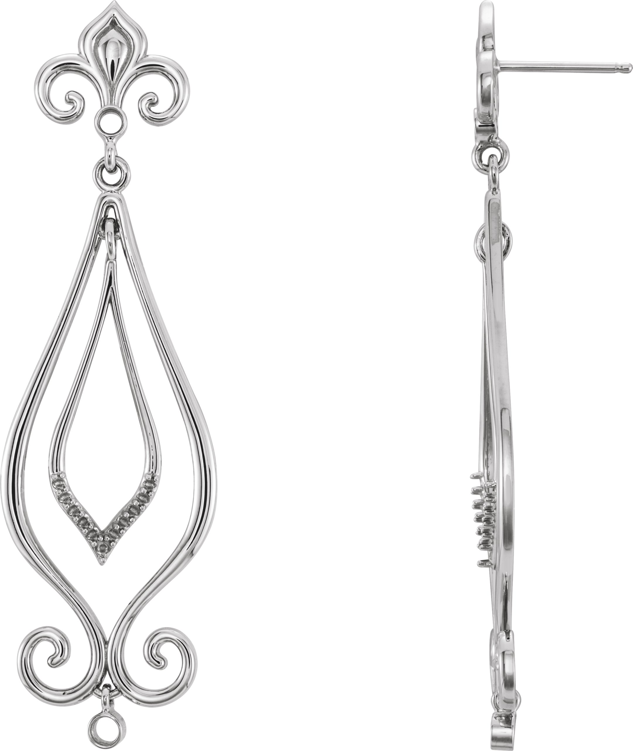 Fleur-de-lis Earrings