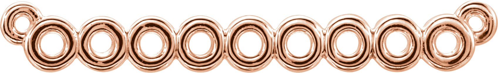 Circle Bar Necklace or Center