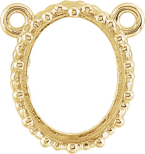 Cabochon Crown Necklace or Center