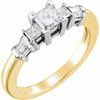 Accented Engagement Ring Ref 1907767