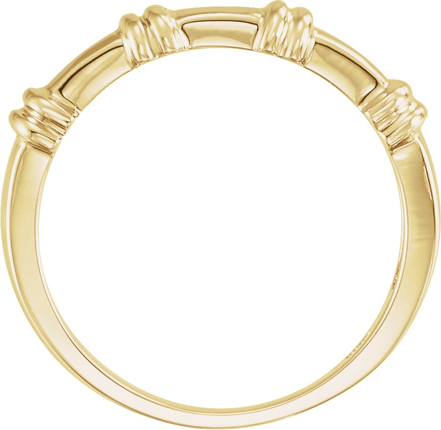 Alternative view of Band – 14K Yellow Gold