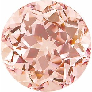 Round Chatham Created Pink Champagne Sapphire