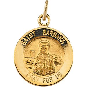 St. Barbara Medal Ref 400779