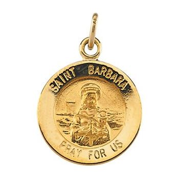 St. Barbara Medal Ref 400779