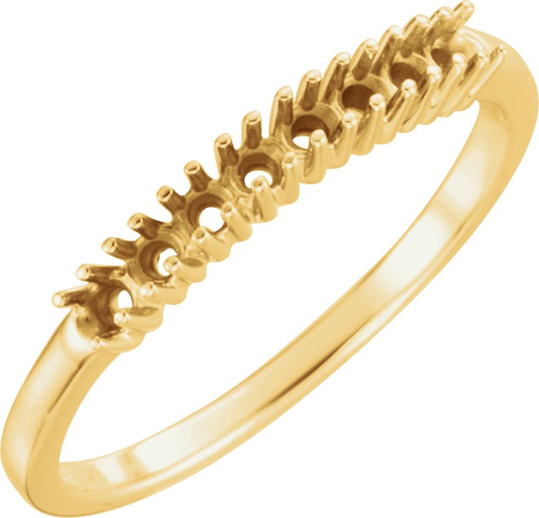 Eight-Stone Anniversary Band
