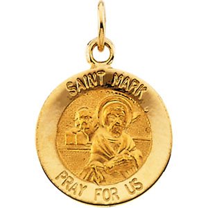 St. Mark Medal Necklace or Pendant