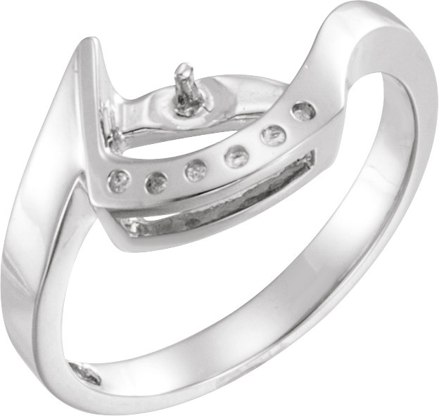 Accented Pearl Ring