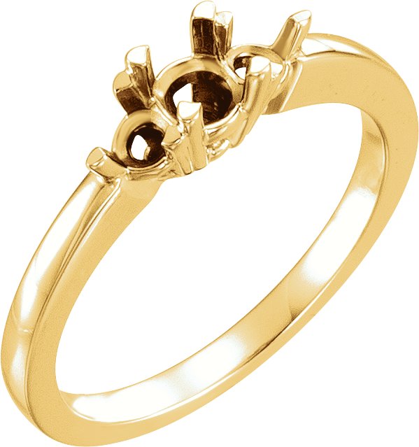 Three-Stone Engagement Ring or Band