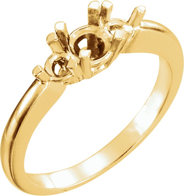 Three-Stone Engagement Ring or Band