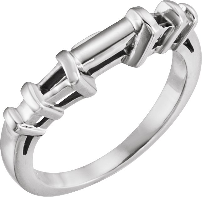 Baguette Accented Engagement Ring, Band or Shank