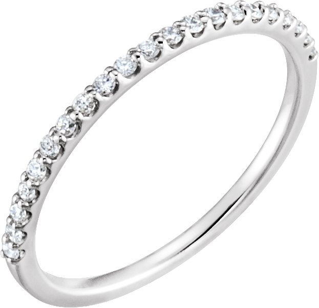 Platinum 1/5 CTW Diamond Band