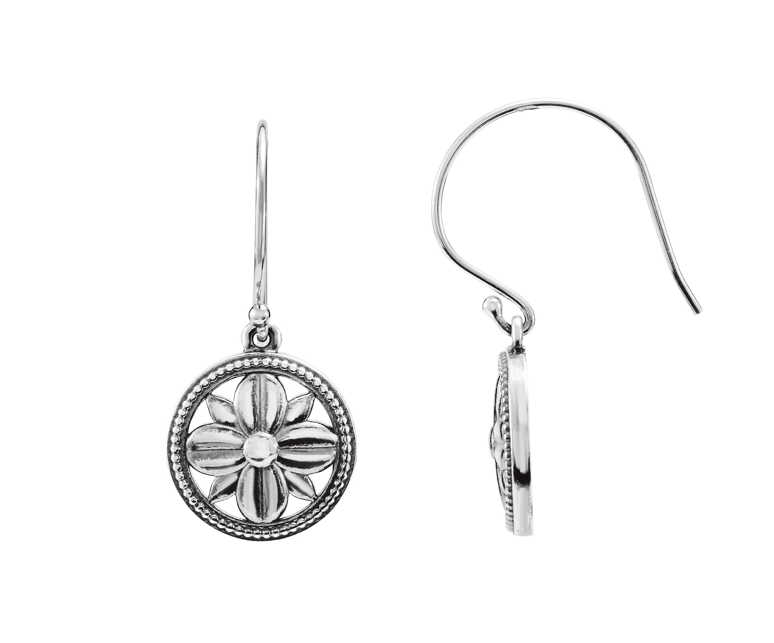 Filigree Floral Earrings