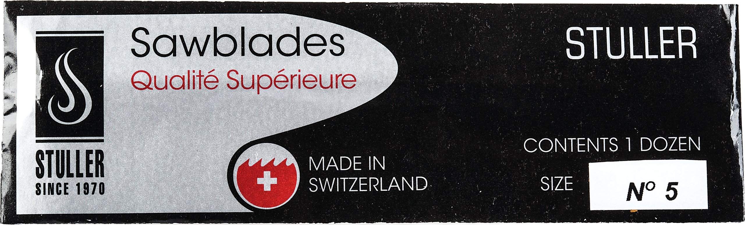 Stuller® Premium Swiss Saw Blades