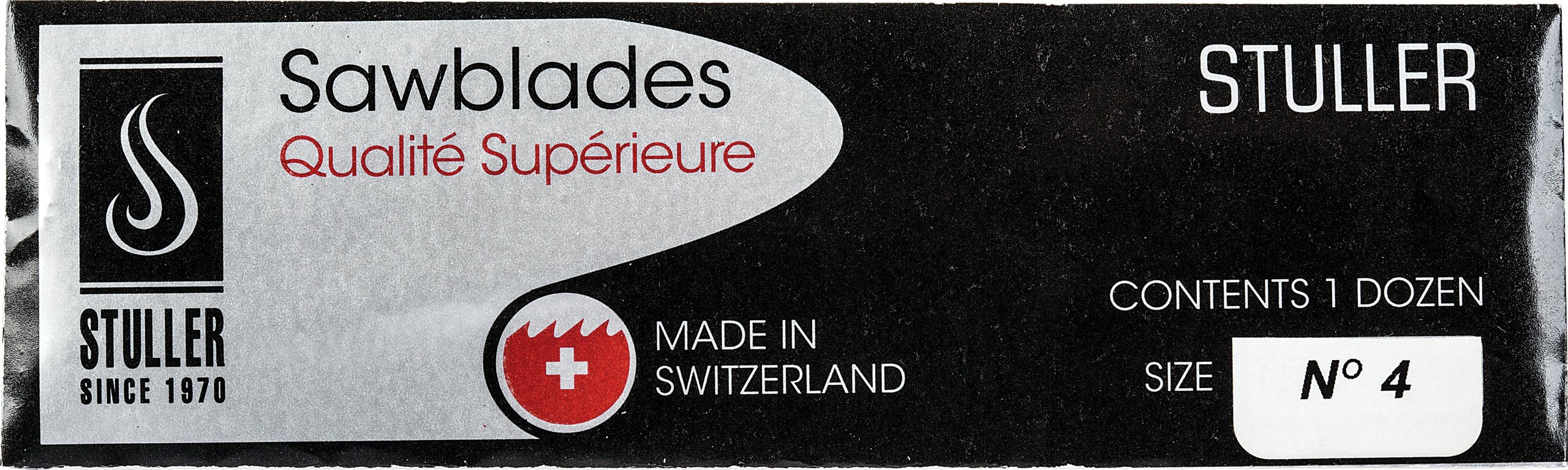 Stuller® Premium Swiss Saw Blades