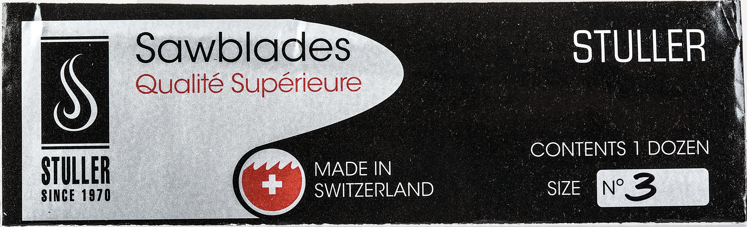 Stuller® Premium Swiss Saw Blades