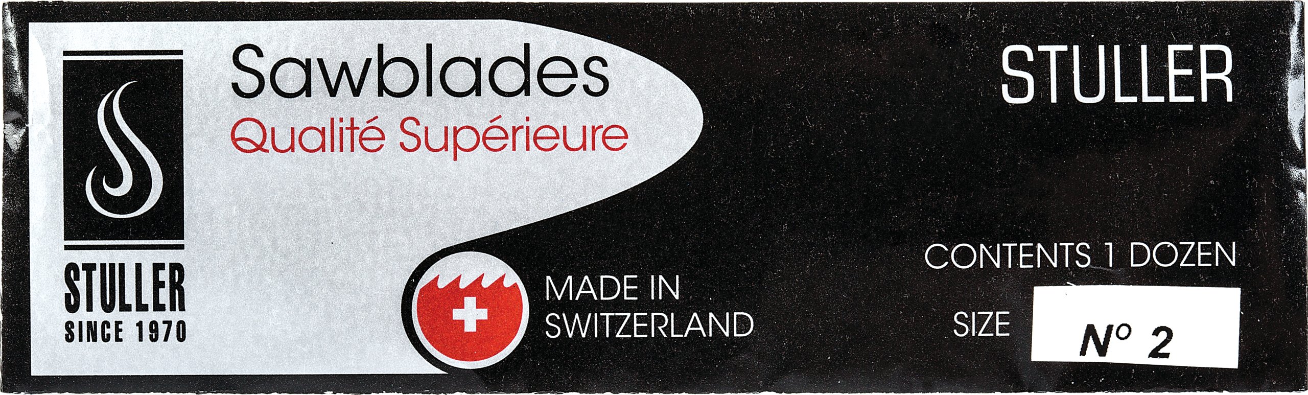 Stuller® Premium Swiss Saw Blades