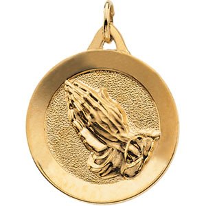 Praying Hands Pendant 19mm Ref 764044