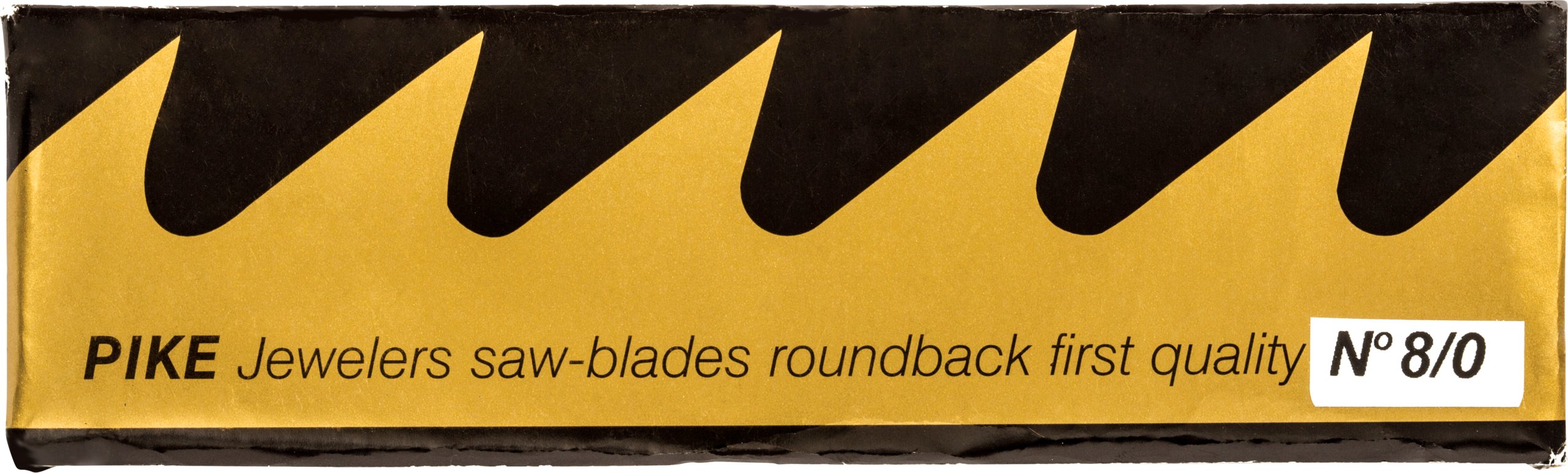 Pike&reg; Gold Sawblades 8/0, Gross