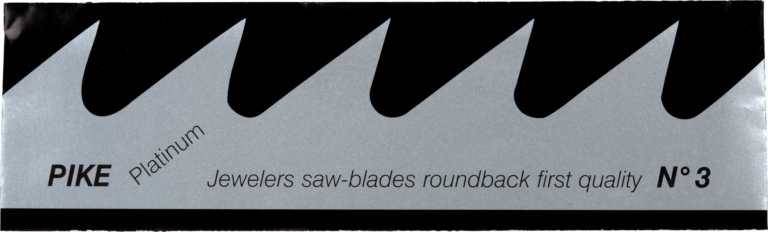 Pike Platinum, Swiss Jewelers Sawblades, Size 3/0 – Flux Metal Arts