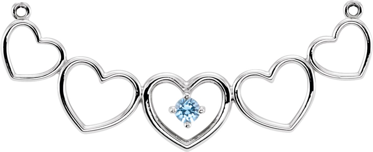 Family Heart Necklace or Center
