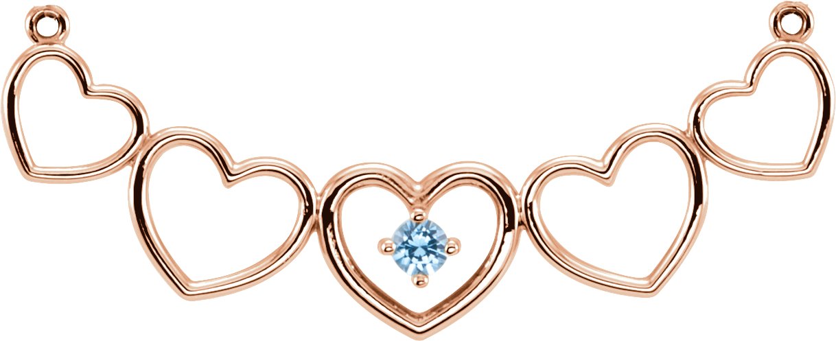 Family Heart Necklace or Center