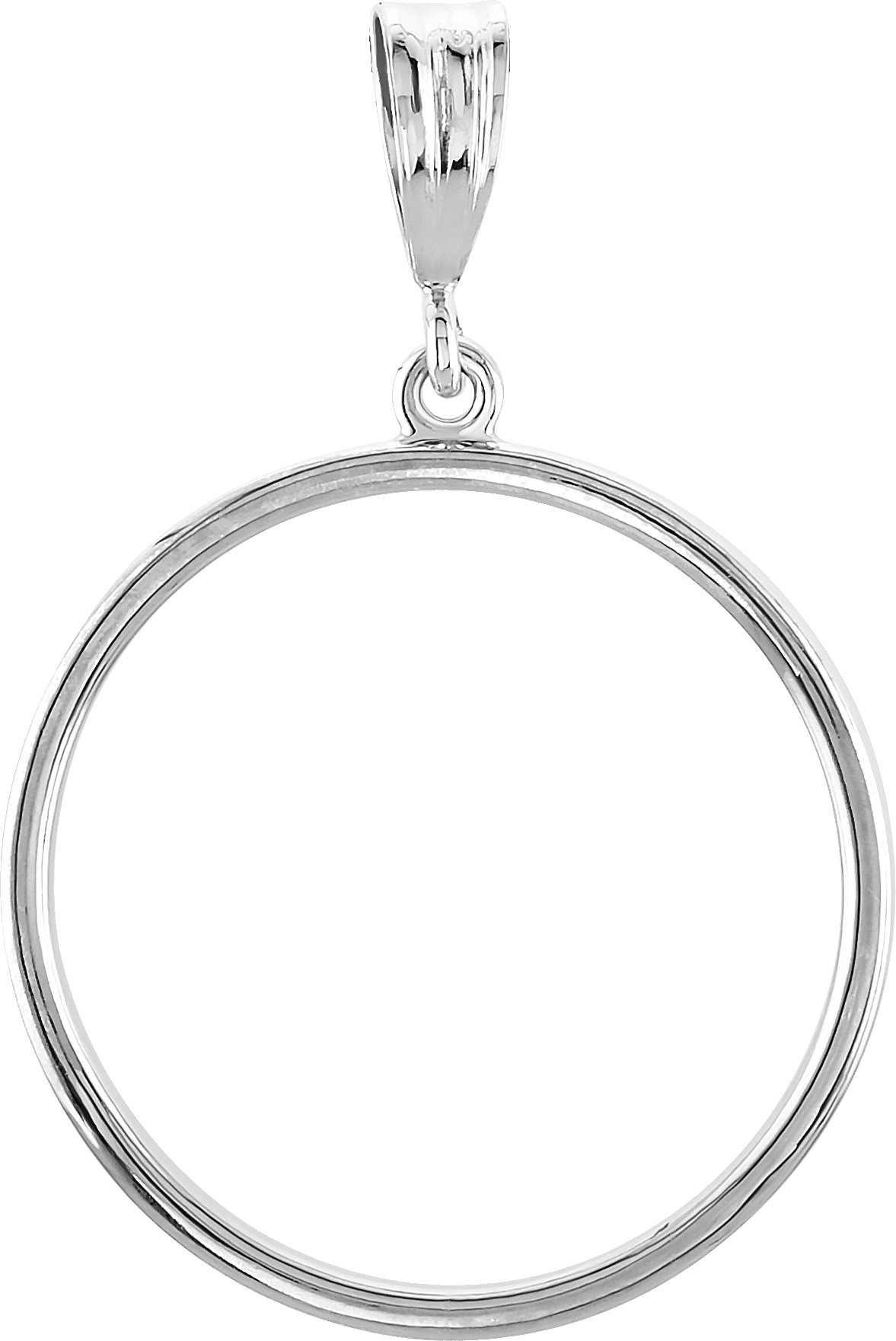 Sterling Silver Circle Pendant 