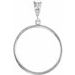 Sterling Silver Circle Pendant 