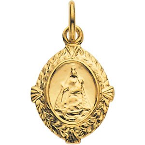 Caridad del Cobre Medal 12 x 9mm Ref 494090