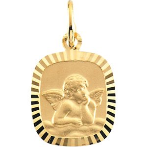 Cherub Angel Medal 12 x 11mm Ref 263935