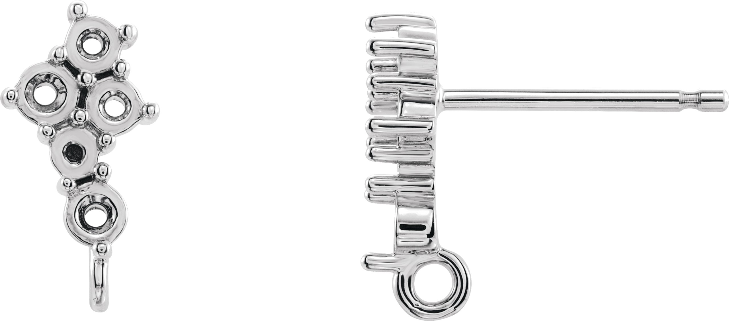 Cluster Earring Top
