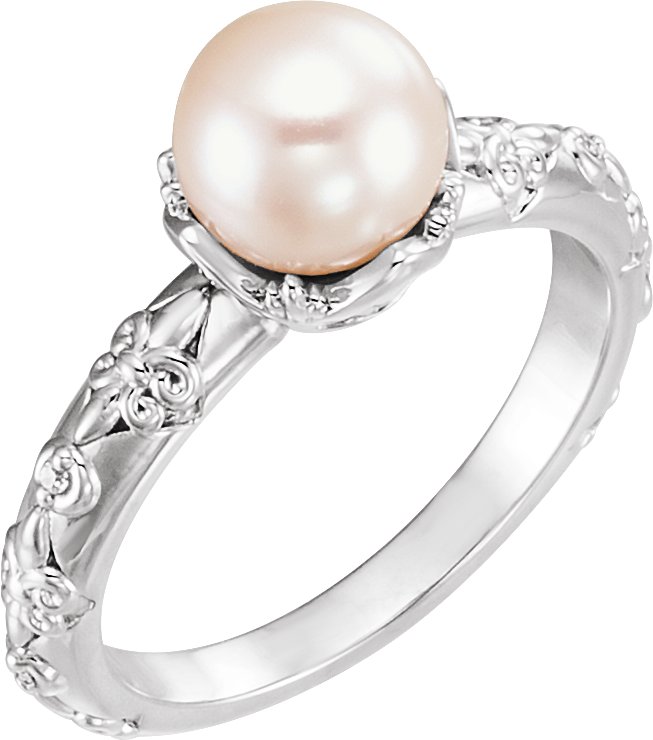 Gemstone Fashion | Vintage-Inspired Pearl Ring