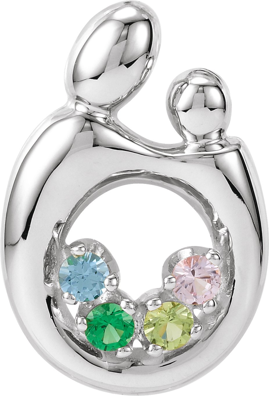 Mother and Child® Family Slide Pendant