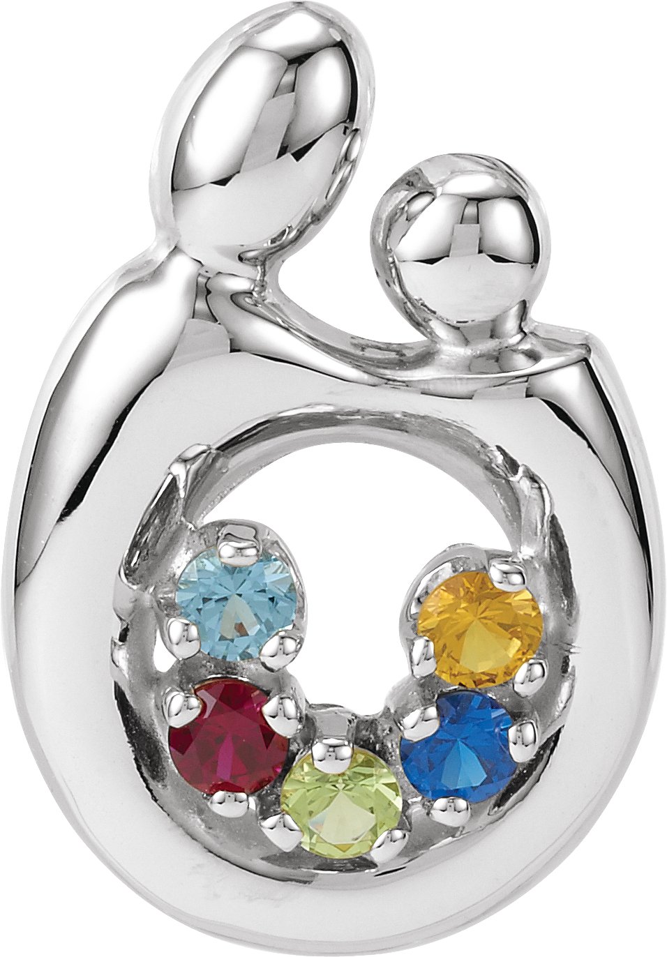 Mother and Child® Family Slide Pendant