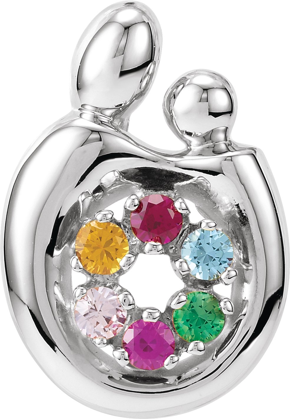 Mother and Child® Family Slide Pendant
