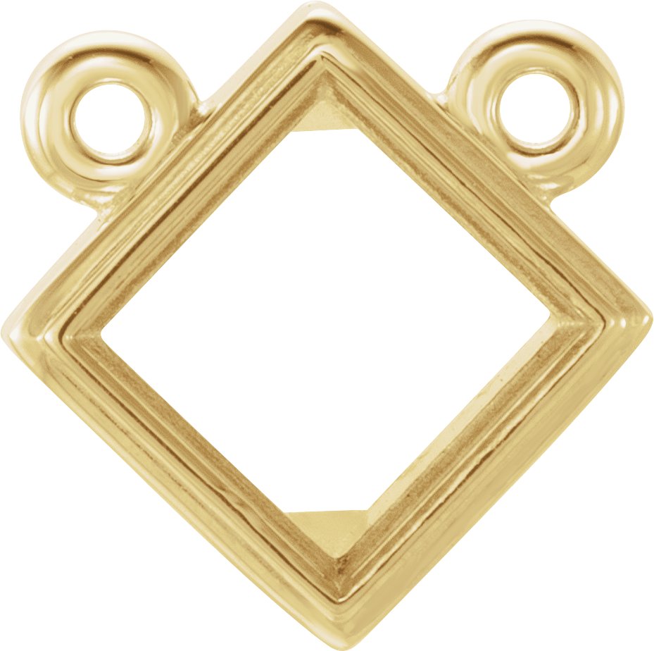 Bezel-Set Necklace Center
