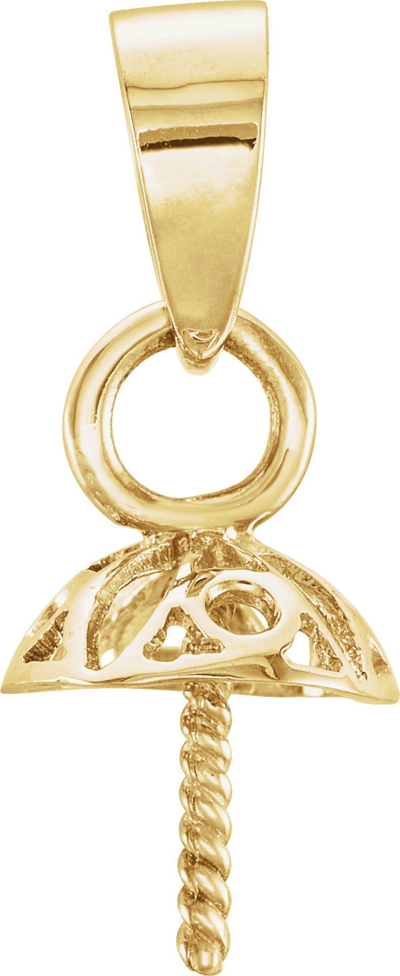 Filigree Pearl Pendant