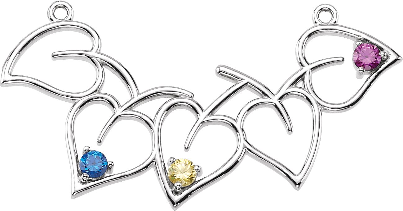 Family Leaf Necklace or Center