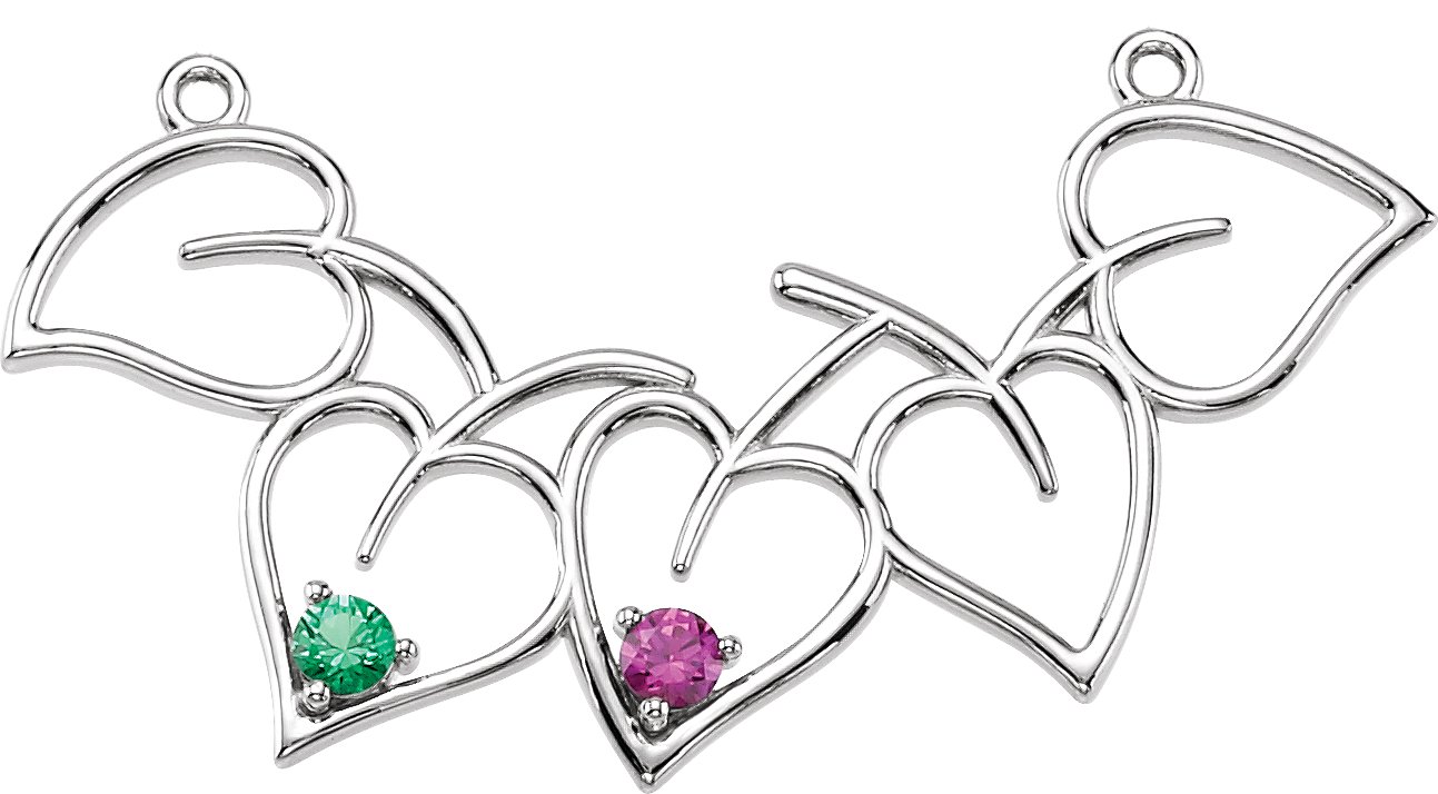 Family Leaf Necklace or Center