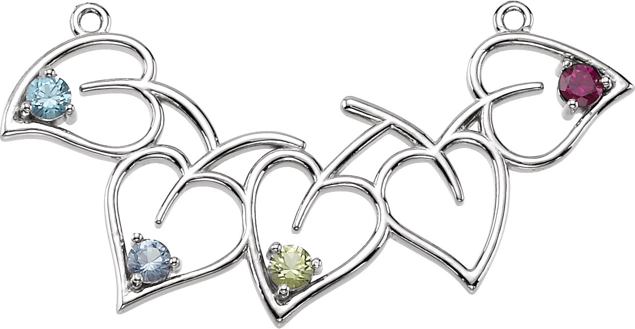 Family Leaf Necklace or Center