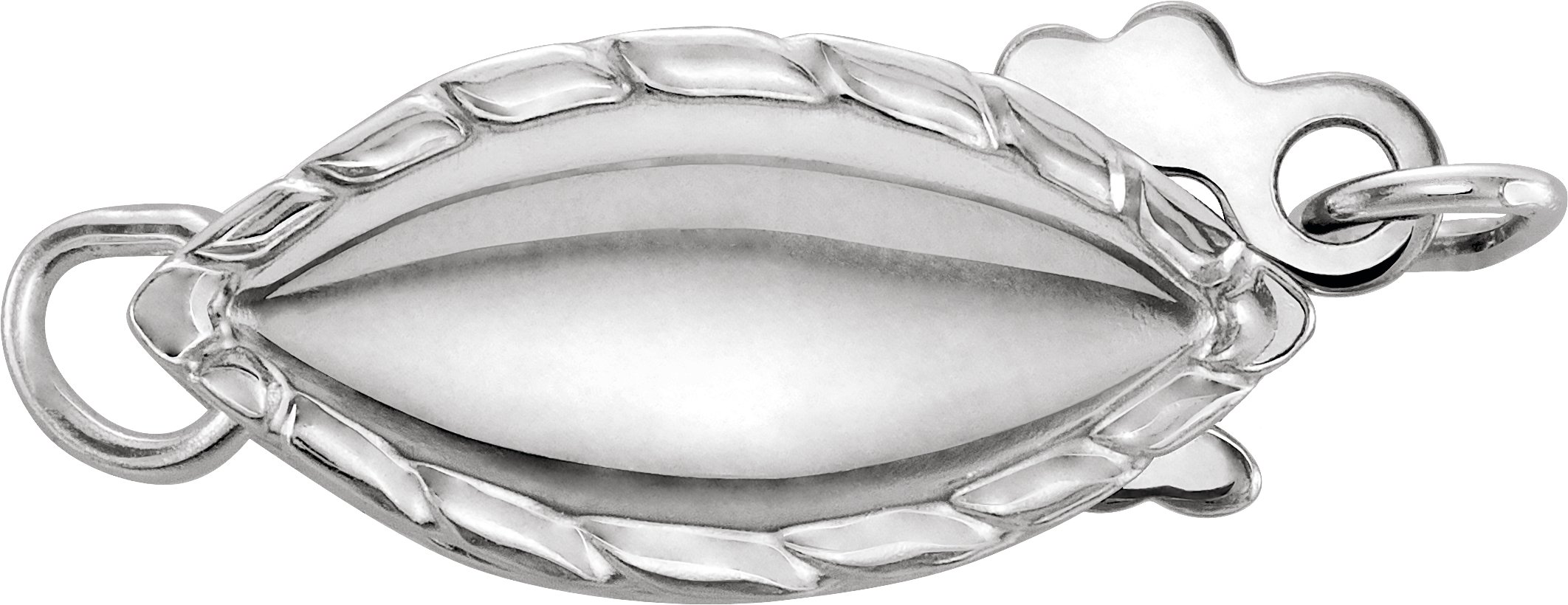 Filigree Fish Hook Clasp
